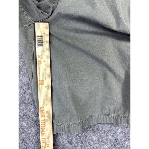 Vintage Nike Shorts Men's Large Gray Pull On Drawstring Canvas - Picture 6 of 9